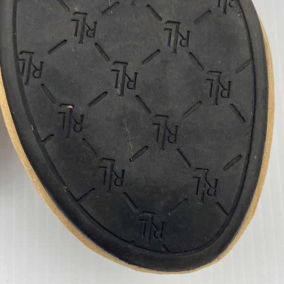 Lauren Ralph Lauren Krystal Thong Sandals Black and Tan Size 7.5B - Picture 5 of 9